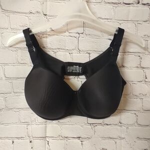 Chantelle Comfort Chic Back Smoothing Underwire Bra 40DDD Black